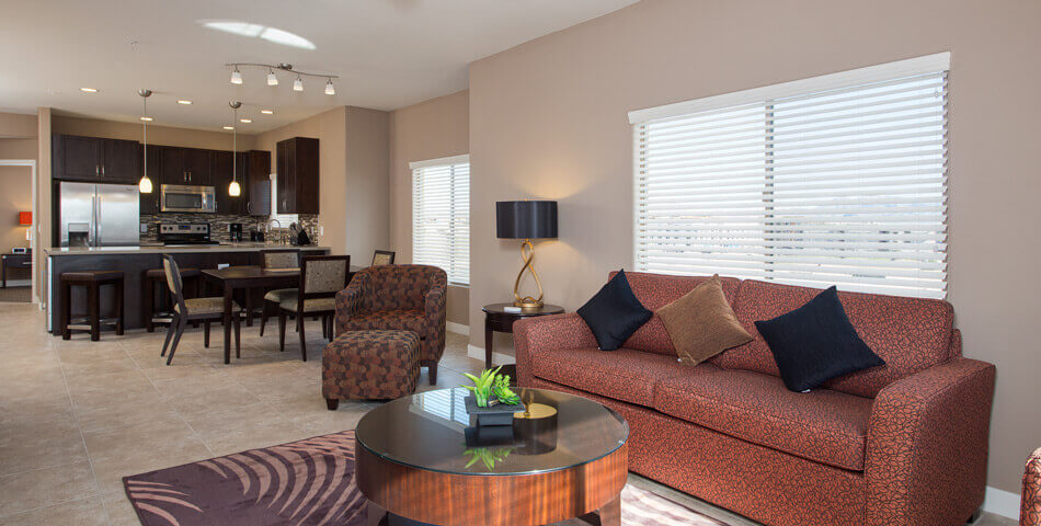 3 Bedroom Condos in Phoenix - living room