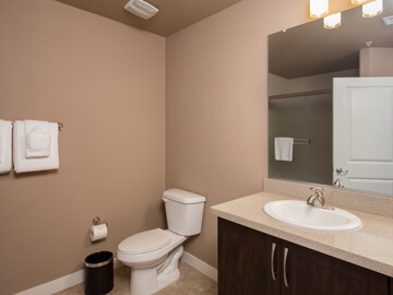 condos for rent in phoenix - second bathroom