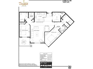 condo rentals in phoenix az - athenaiii floorplan