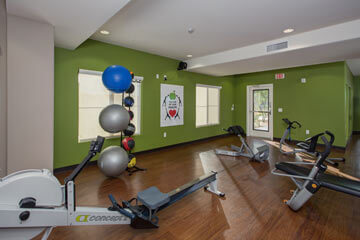 Condo Rentals in Phoenix - Fitness balls